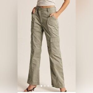 Abercrombie & Fitch Olive Cargo Pants size 26T